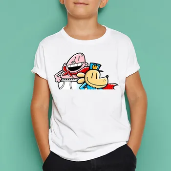 Chlapci/Dievčatá Kapitán Spodky Módne Krátky Rukáv T Shirt Aktívne Deti 