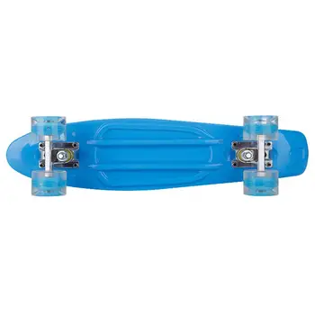 22 Palcový Cruiser Matné Dosky Mini Skateboard Retro Longboard Kompletné Led Svetlo Blikajúce Pre Deti Chlapci Dievčatá Skate Board