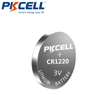 5 ks PKCELL CR1220 3V Lítiové Batérie DL1220 LM1220 ECR1220 1220 Tlačidlo gombíkovej Batérie