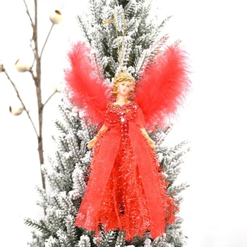 Vianočné Stojaci Plyšový Prívesok Anjel Stola Ozdoby Na Dovolenku Strany Domáce Dekorácie Stola Vianočný Strom Decor