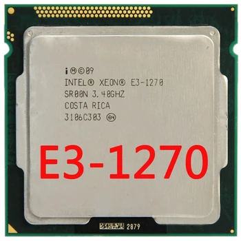 Intel Xeon Quad-Core Processor E3-1270 E3 1270 3.4 GHz, 8 MB LGA 1155 LGA CPU