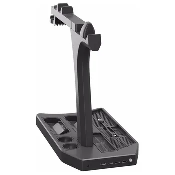 Zvislý Stojan Predviesť PSVR PS4 Pro Slim Plnenie Displej Stojan pre Playstation 4 PS4 VR, Ventilátor Chladiča, Controller Hub Nabíjačky