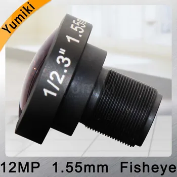 Yumiki CCTV OBJEKTÍV 12MPX 1.55 mm, M12 1/2.3