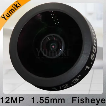 Yumiki CCTV OBJEKTÍV 12MPX 1.55 mm, M12 1/2.3