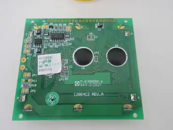 AMPIRE AG12864C 12864c2 128*64 STN LCD Displeja Panel Displeja Modul LED Podsvietenie pôvodné zobrazenie Žltá zelená