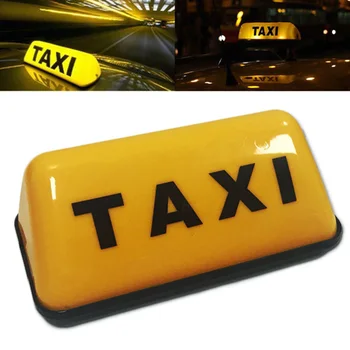Led 12V Indikátor Vodotesný Strešný Prihlásiť KLASU Kabíny Taxi Top Light signalizačná kontrolka ABS Príslušenstvo Univerzálne Svetlé Auto