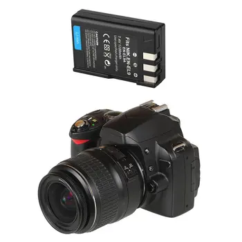 EN-EL9/EN-EL9A Profesionálne 7.4 V 1200MAH Digitálny Fotoaparát, Batéria Li-ion Nabíjateľná Batéria Pre Nikon DSLR D40 D40X