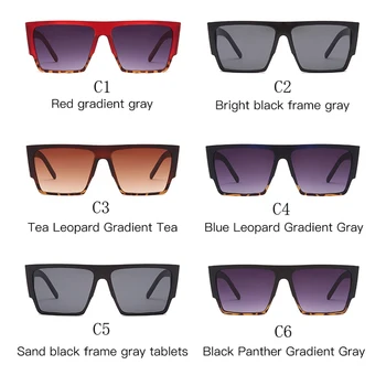 2020 Nové Retro Námestie slnečné Okuliare Muži Ženy Módne Retro Dizajn Značky Jazdy Slnečné Okuliare UV400 Hnedé Unsex Klasické Okuliare