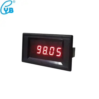 YB5145A LED Digitálne DC Voltmeter 4 1/2 Napätie Meter Displej Tester DC200mV/2V/20V/100V/200V/600V 4.5 Napätie Panel Meter Rozchod