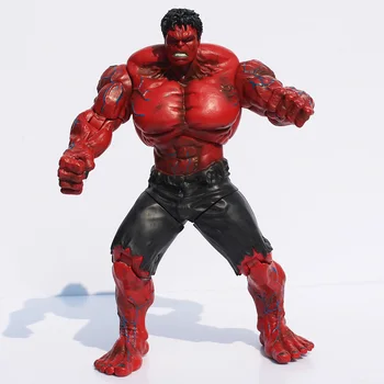 Red Hulk PVC Akcie Obrázok Hračky Ruky Upravené Film Zber Model Hračky