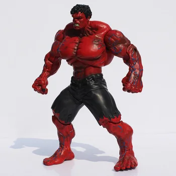 Red Hulk PVC Akcie Obrázok Hračky Ruky Upravené Film Zber Model Hračky