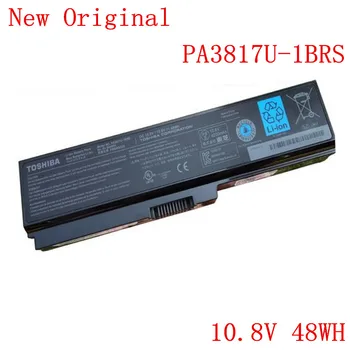 Nový, Originálny Notebook náhradná Li-ion Batéria PA3817U-1BRS pre TOSHIBA L600 L700 L630 L650 L750 C600 L730 M600 serie 10.8 V, 48WH