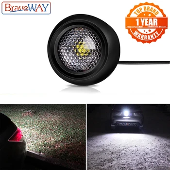 BraveWay LED Svetla Cúvaní pre Auto Pomocné Led Pracovné Svetlo 12V Auto Lampa auto príslušenstvo 1156 P21W 1157 T20 T10 LED W5W