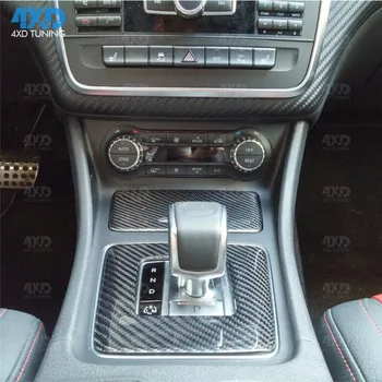Príslušenstvo Interiérom Pre Mercedes A45 CLA45 GLA45 AMG z Uhlíkových Vlákien Výstroj Surround Kryt Priestoru LHD 2016 2017+