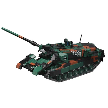Nové Xingbao Vojenských Zbraní Tehly Série T92 Tank Leopard 2A6 Challenger 2 Type99 Hlavný Bojový Tank Nastaviť Stavebné Bloky Dary