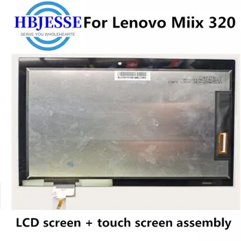 Testovať aj 10.1 palcový Pre Lenovo MIIX 320 MIIX 320-10ICR MIIX320 LCD Displej Screen Dotknite sa položky Obrazovky Digitalizátorom. Sklo Montáž