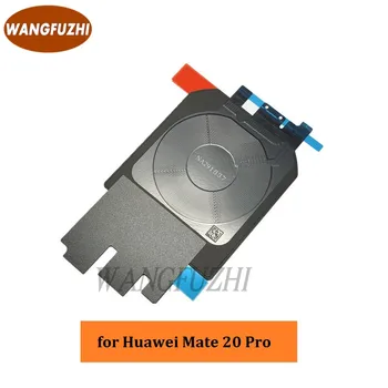 WANGFUZHI pre Huawei Mate 20 Pro Bezdrôtové Nabíjanie Prijímač & NFC Anténa Čip Flex Kábel s Nálepka pre Zadný Kryt