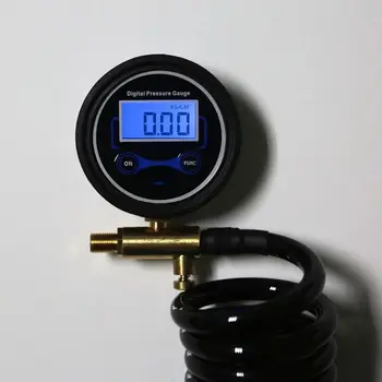 Deflátor Nafukovacím tlakomer Monitor pre Vzduchové Čerpadlo w 3m Rozšírenie Cievka Hadice X4YD