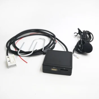Biurlink RD4 Hands-free Telefónny Hovor Bezdrôtové Bluetooth, AUX, USB Audio Adaptér pre Peugeot C2 C4, 307 308 Rádio RD4