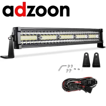 ADZOON LED Svetlo, Bar IP67 22 inch 480W combo lúč auto svetlo pre 12v 24v Loď, Auto, Traktor, nákladné auto 4x4 SUV