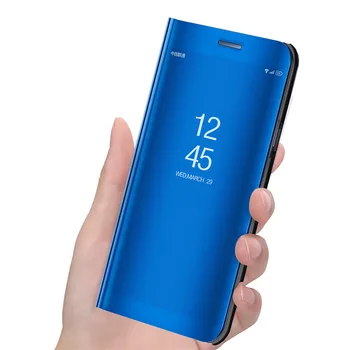 Smart Mirror obal Pre Samsung Galaxy A50 A30 A20 A10 A7 A6, A8 Plus A9 Star 2018 A9S A6S A8S A01 A11 A21 A31 A51 A71 A81 A91