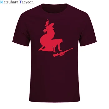 2018 Nový Krátky Rukáv T Shirt Ako Sa Ti Páči Môj Mäsa Teraz Funny T-Shirt Mužov Bavlna Novinka Top Tee Moose Hunter