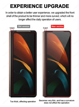 Pre Samsung Galaxy Z Fold 2 5G Telefón Prípad Z Fold 2 Pôvodné Uhlíkových Vlákien Textúra Shockproof Pre Samsung Z Fold 2 Kryt Funda