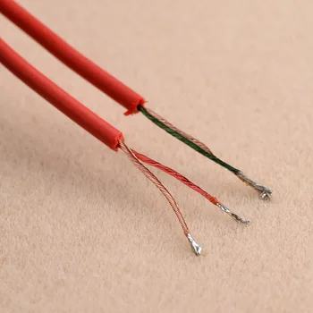 Diy slúchadlá kábel basy drôt 14core TPE kábla 1.2 m