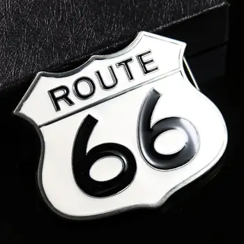 Will Rogers Diaľnici U.S. Route 66 Retro Opasku Kovové Mens Veľké Pracky Na Opasky, Doplnky Vlastné Pásu