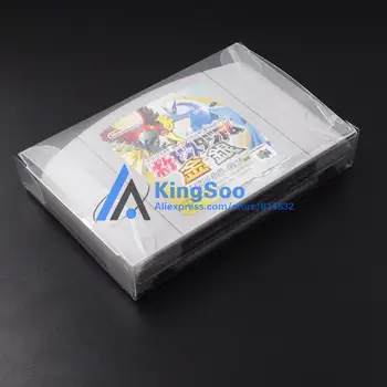 Jasné, Transparentné Hra Karty Kazetové Okno pre Nintendo 64 N64 Hry Košík Chránič Prípade Boxy