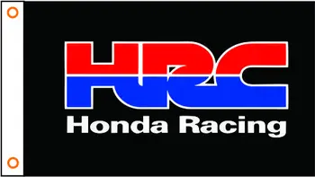 Motocykel vlajka HONDA HRC Banner 3ftx5ft Polyester 01