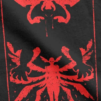 Pánske T-Shirt Diabol Tarot Crybaby Bavlnené Tričká Krátky Rukáv Devilman Akira Diabol Ryo Anime, Manga, Tričká Oblečenie Nový Príchod