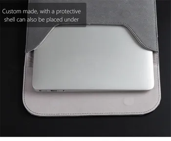 Matný Magnetickou Sponou PU Laptop Rukáv Taška Pre Xiao Macbook Pro 13 Prípade Leteckej 11 12 2020 Nový 15 16 Touch/ ID Bar Ženy Muži Kryt