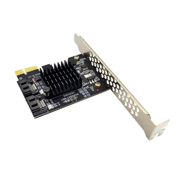QINDIAN Pridať Na Karty Radiča SATA 3 SATA3 PCI-E/PCIE SATA SATA PCI Express Card/Násobiteľ/Rozšírenie SATA3.0 6Gb 2Port Adaptér