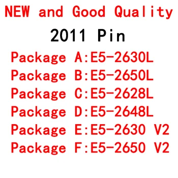 E5-2630L E5-2650L E5 2630LV2 2650L V2 2628L 2648L 2011 Pin Nové a Dobrej Kvality