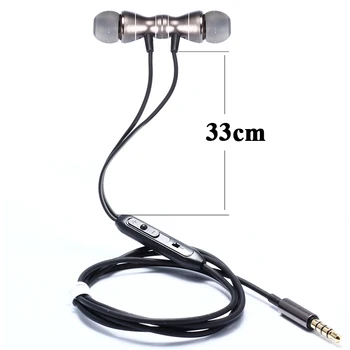 Bass Stereo In-Ear Slúchadlá Športu, Hudby, 3,5 mm AUDIO Slúchadlo Headset pre huawei Honor 8x 8x Max 8 x telefón s Mic fone de ouvido