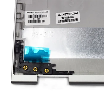 Nový, Originálny Notebook, LCD Zadný Kryt Pre HP Pavilion 15-BR Séria Silver LCD Zadné Veko veko 924501-001 Non Touch