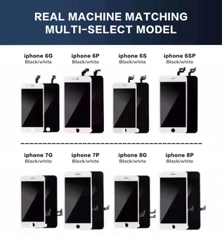 Dokonalá Kvalita AAA+++ LCD Displej Pre iPhone 6 6 7 8P nahradenie Digitalizátorom. Montáž Displej Pre iPhone X XS XSMAX 11 Obrazovka