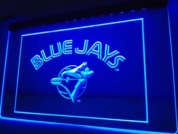 LD555 - Blue Jays LED, Neónové Svetlo, Prihláste domova remeslá