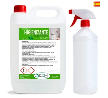 Viacúčelový dezinfekčný prostriedok parfumované čistiaci prostriedok, všetkých povrchoch | španielskych výrobcov, kvality metodickú | 5 litrov