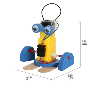 DIY Elektrické Walking Robot Model Súpravy Deti Školy PARY Výučby Študentov Experiment Hračky Vedy Vzdelávacie Hračky Pre Deti,