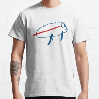 Josh Allen Zemiakov Muži T-Shirt 2021 Lete Geometrické Kruhu Top Tees Módne O--Krku Krátky Rukáv Príležitostné Voľné Mužov Košele