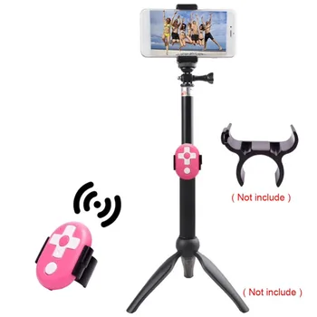 Bezdrôtový Bluetooth 4.2 Diaľkové Spúšte Ovládači Tlačidlo Pre Fotoaparát Telefónu Monopod Selfie Palicu A E-book, Video Ovládanie Hry Nové