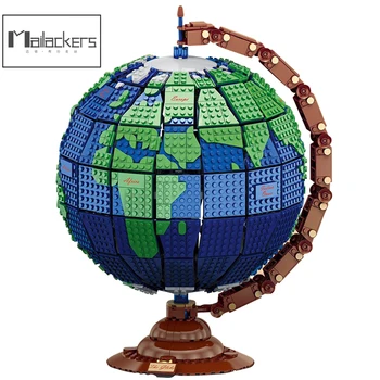 Mailackers Tvorca Expert Rotujúce Svete City Budov Zemi Mapu Model Stavebné Bloky Tvorca Vianočný Darček Tehly Deti Hračky