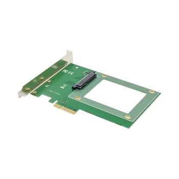 Pridať Na Kartu PCIe X4 U. 2 SFF8639 2,5 palca M. 2 Sata Adaptér Karty, Počítačové Komponenty, Stúpačky Konverzie Rozširujúca Karta Pci-e x4
