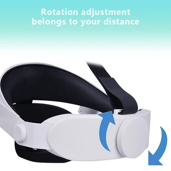 Nastaviteľný Popruh VR Okuliare pre Oculus Quest 2 VR Zvýšiť Podporu forcesupport a zlepšiť komfort-Virtuálna Realita Prístup