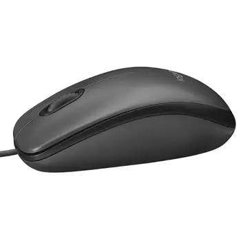 Logitech M90 USB Wired Mouse Ergonomická Plug and Play Optical Gaming Úrad Myši Myši Pre Prenosný POČÍTAČ, Počítača Office Orig