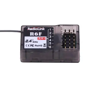 RCtown RadioLink R6F 2,4 Ghz, 6CH 2018 RC Prijímač Príslušenstvo pre RC6GS RC4GS RC3S RC4G T8FB Vysielač RC Prijímač Nový Upgrade