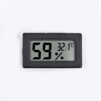 Hot Predaj Mini Digitálny LCD Krytý Pohodlné Teploty Vlhkomer Senzor Vlhkosti Meter, Teplomer, Vlhkomer Rozchod