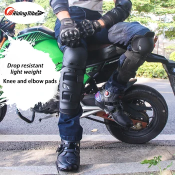 4pc/s Motocykel Ochranu kolien koleno podložky Racing Chránič výstroj Motocross korčuľovanie kolenné chrániče ochranným Výstrojom